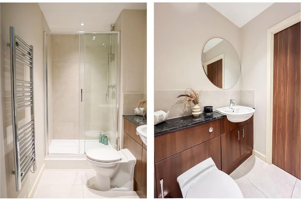 Apartament Stylish Urban Sanctuary With Parking Londyn Zewnętrze zdjęcie