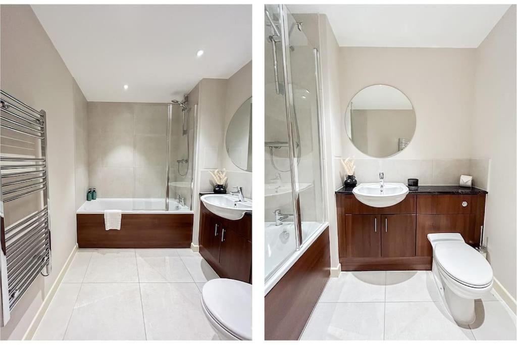 Apartament Stylish Urban Sanctuary With Parking Londyn Zewnętrze zdjęcie